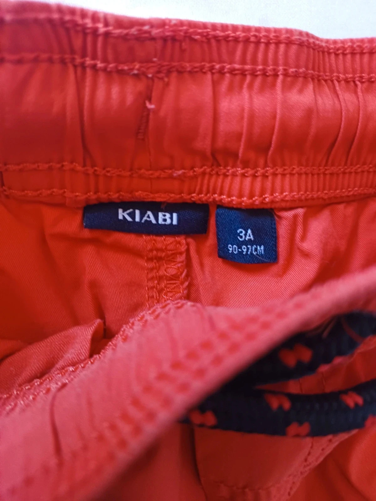 Pantalón corto de 3 años Kiabi naranja – photo 3